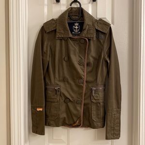 Superdry rigid blazer - sz XS